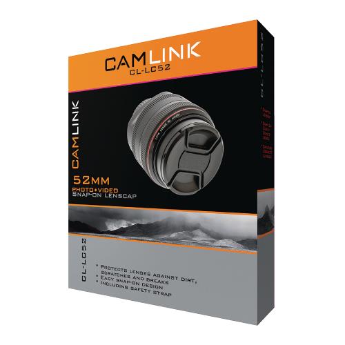 Camlink CL-LC52 Snap-On Lensdop 52 mm