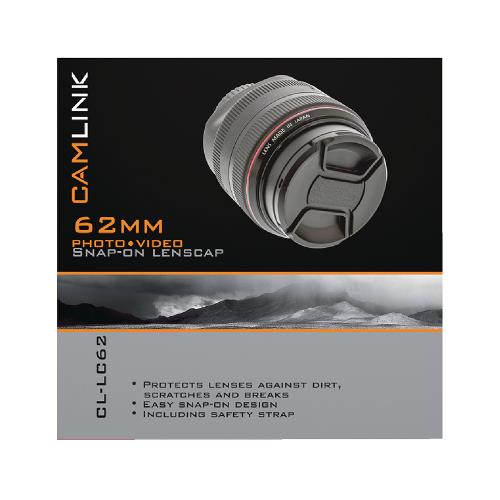 Camlink CL-LC62 Snap-On Lensdop 62 mm