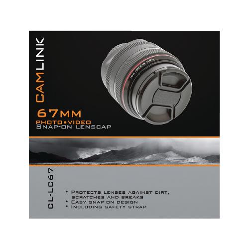 Camlink CL-LC67 Snap-On Lensdop 67 mm