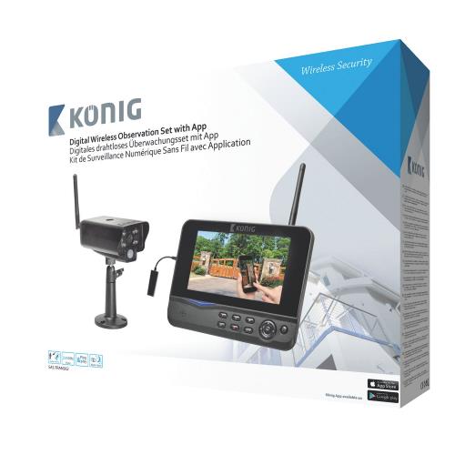König SAS-TRANS62 Digitale Draadloze Camera Set 2.4 Ghz - 1x Camera