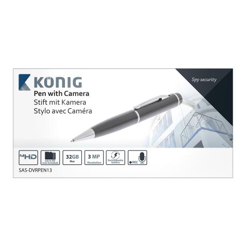 König SAS-DVRPEN13 Pen met Geïntegreerde Camera