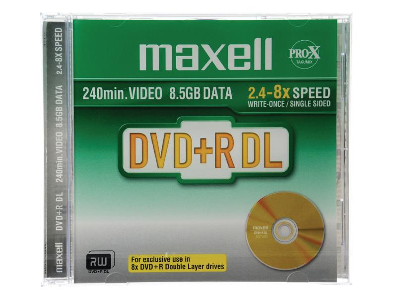 Maxell 275579.02 DVD 8.5 GB 5 St