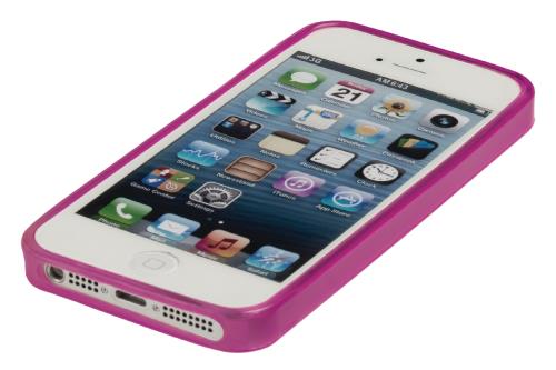 König CSGCIPH5PI Gel case iPhone 5/5S roze