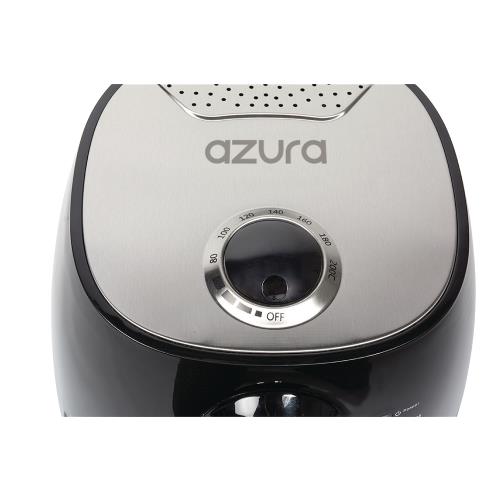 AzurA AZ-AF10 Hot Air Fryer 1400 W 4 l Zwart / Zilver