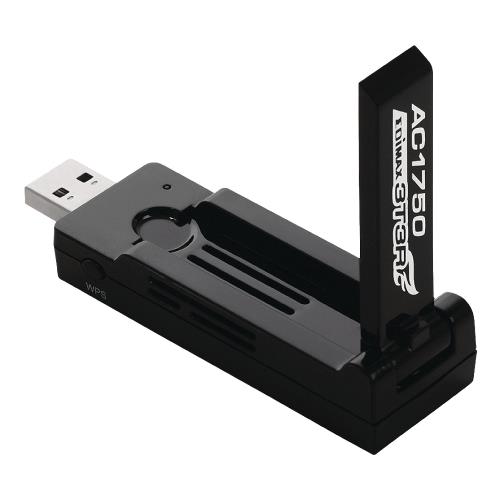 Edimax EW-7833UAC Draadloze USB-Adapter AC1200 Wi-Fi Wit