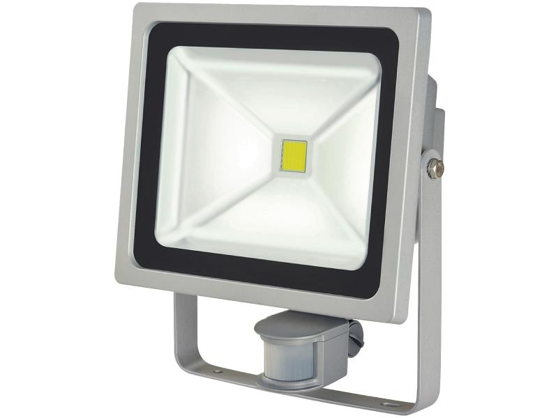 Brennenstuhl 1171250522 LED Floodlight met Sensor 50 W 3500 lm Grijs