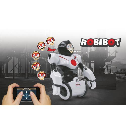 Jamara 410020 R/C Robot Robibot 2+6 Channel Wit