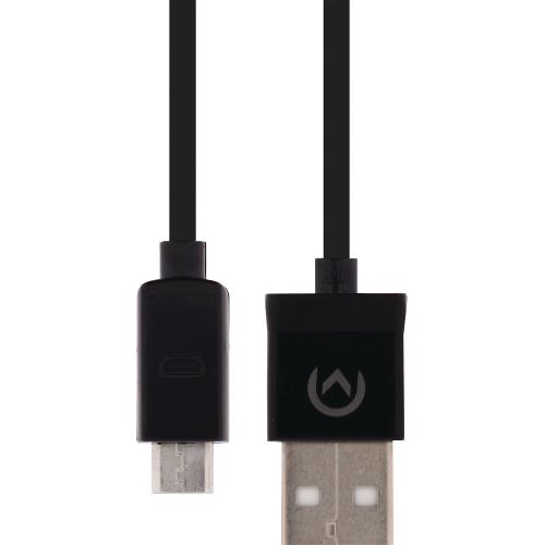 Mobilize MOB-21213 USB 2.0 Kabel USB A Male - USB-Micro-B 1.00 m Zwart