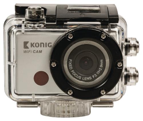 König CSACW100 Waterdichte Full HD-actiecamera met WiFi en 1080p