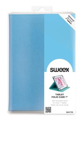 Sweex SA317V2 Tablet Folio Case 7" Blue