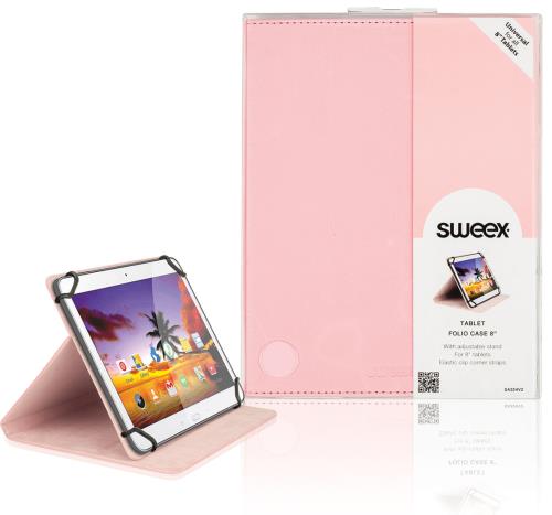 Sweex SA324V2 Tablet Folio Case 8" Pink