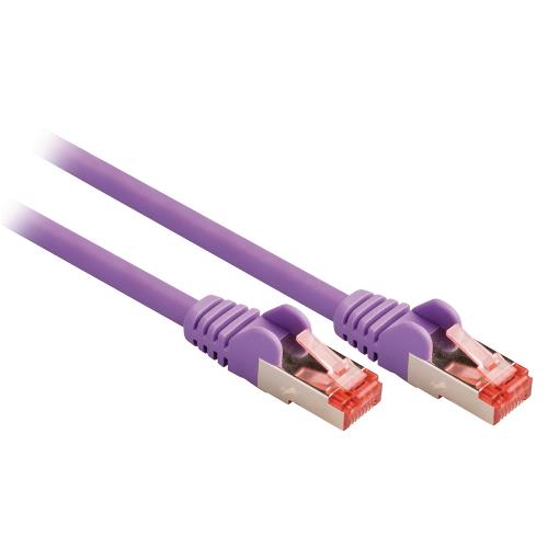 Valueline VLCP85221U50 CAT6 S/FTP Netwerkkabel RJ45 (8/8) Male - RJ45 (8/8) Male 5.00 m Paars