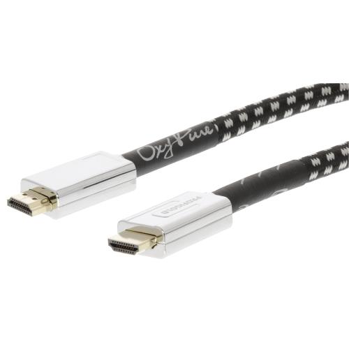 Profigold OXYV1203 High Speed HDMI kabel met Ethernet HDMI-Connector - HDMI-Connector 3.00 m Zilver