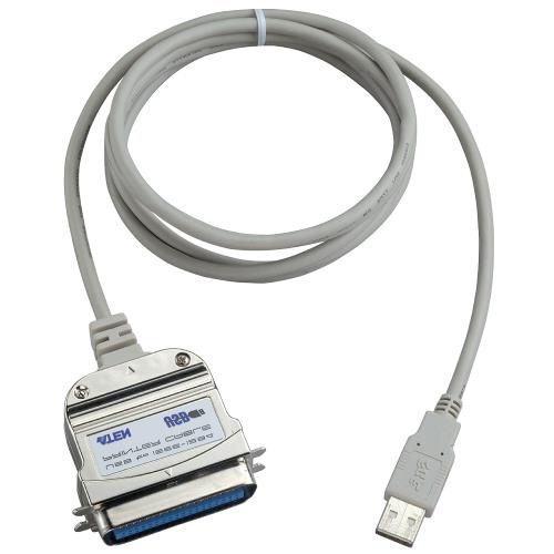 Aten  USB 2.0 Kabel USB A Male - Centronics 1.8 m Grijs
