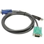 Aten  KVM Kabel VGA Male / USB A Male - Aten SPHD15-G 1.8 m