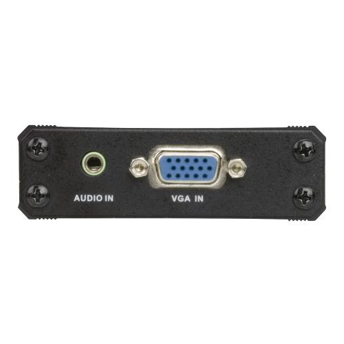 Aten  HDMI-Converter VGA Female 15-Pins - HDMI-Uitgang Zwart