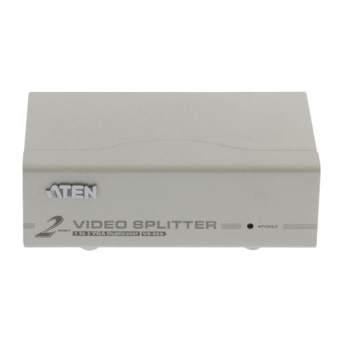 Aten  VGA-Splitter VGA Male - 2x VGA Female Zilver
