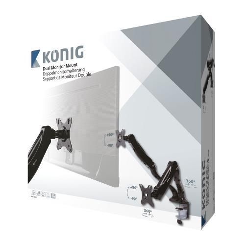 König KNM-MM21 Monitor Beugel Draai- en Kantelbaar 10 - 32 " 6 kg