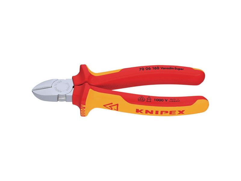 Knipex 70 06 160 Diagonal cutting pliers VDE 160 mm