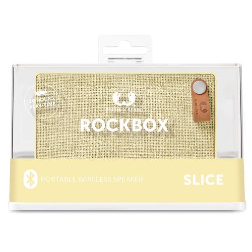 Fresh 'n Rebel 1RB2500BC Bluetooth-Speaker Rockbox Slice Fabriq Edition 6 W Buttercup
