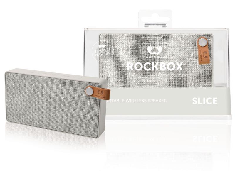 Fresh 'n Rebel 1RB2500CL Bluetooth-Speaker Rockbox Slice Fabriq Edition 6 W Cloud
