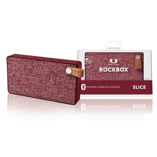 Fresh 'n Rebel 1RB2500RU Bluetooth-Speaker Rockbox Slice Fabriq Edition 6 W Ruby