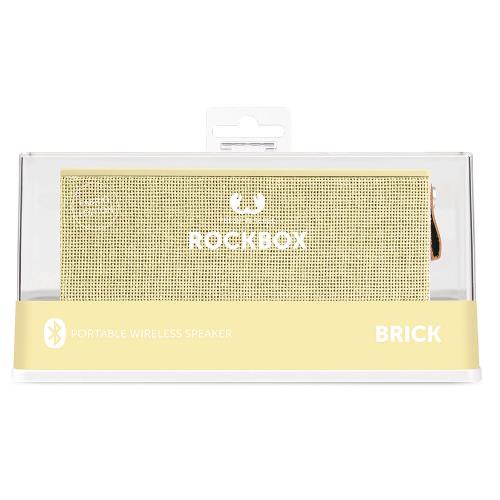 Fresh 'n Rebel 1RB3000BC Bluetooth-Speaker Rockbox Brick Fabriq Edition 12 W Buttercup