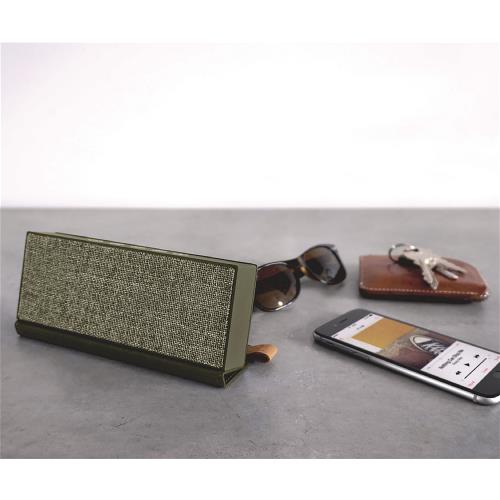 Fresh 'n Rebel 1RB4000AR Bluetooth-Speaker Rockbox Fold Fabriq Edition 10 W Army
