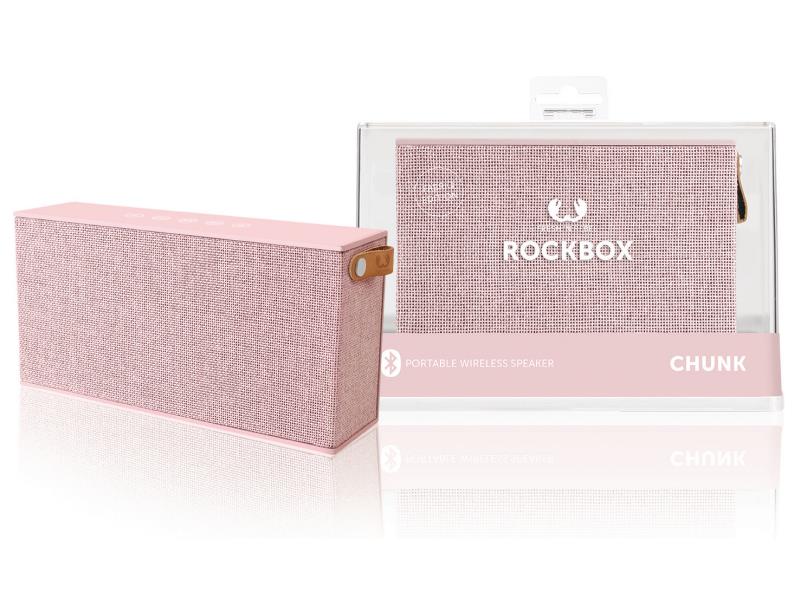 Fresh 'n Rebel 1RB5000CU Bluetooth-Speaker Rockbox Chunk Fabriq Edition 20 W Cupcake