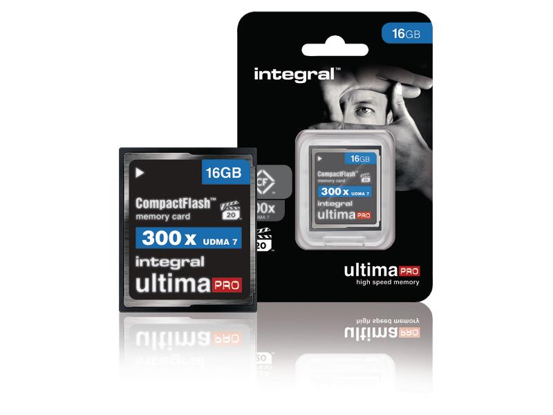 Integral INCF16G300W CF (Compact Flash) Geheugenkaart 16 GB
