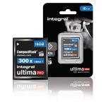 Integral INCF16G300W CF (Compact Flash) Geheugenkaart 16 GB