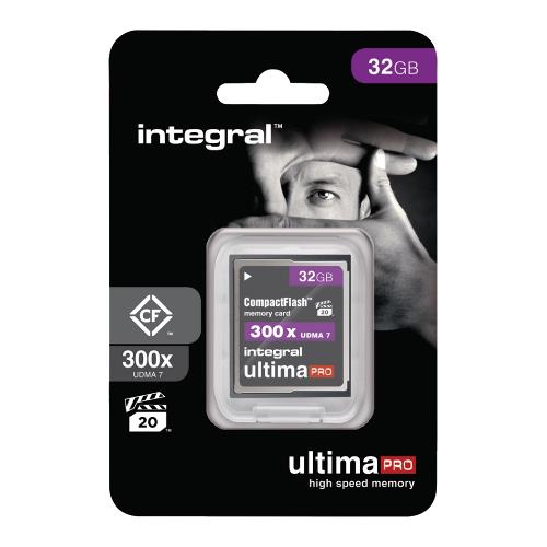 Integral INCF32G300W CF (Compact Flash) Geheugenkaart 32 GB