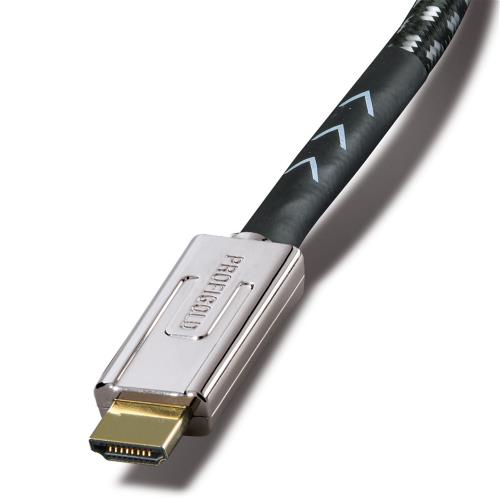 Profigold OXYV1201 High Speed HDMI kabel met Ethernet HDMI-Connector - HDMI-Connector 1.00 m Zilver
