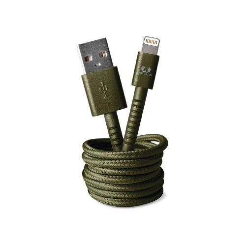 Fresh 'n Rebel 2LCF150AR Data en Oplaadkabel Apple Lightning - USB A Male 1.50 m Army