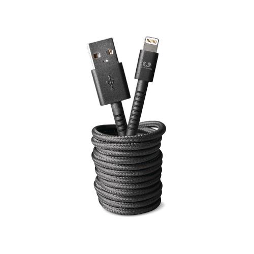 Fresh 'n Rebel 2LCF300CC Data en Oplaadkabel Apple Lightning - USB A Male 3.00 m Concrete