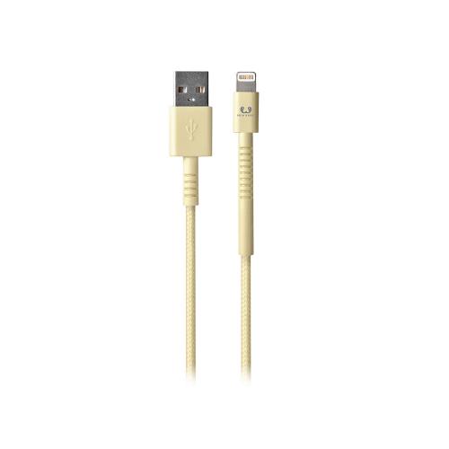 Fresh 'n Rebel 2LCF300BC Data en Oplaadkabel Apple Lightning - USB A Male 3.00 m Buttercup