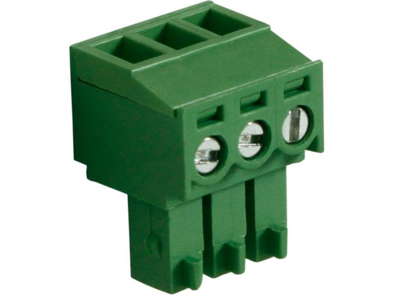 RND Connect RND 205-00123 Female Connector Screw terminal Schroef connectie 3P