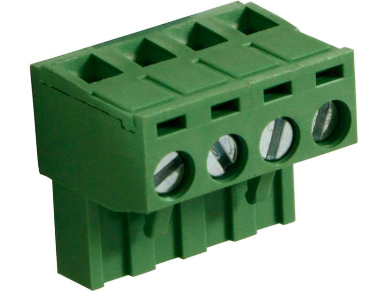 RND Connect RND 205-00179 Female Connector Screw terminal Schroef connectie 4P