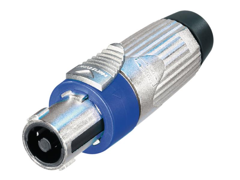 Neutrik NLT4FX Cable socket, Speakon STX Zilver 4P