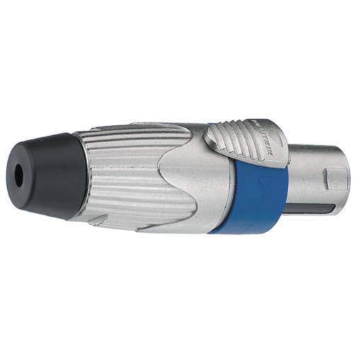 Neutrik NLT4FX Cable socket, Speakon STX Zilver 4P