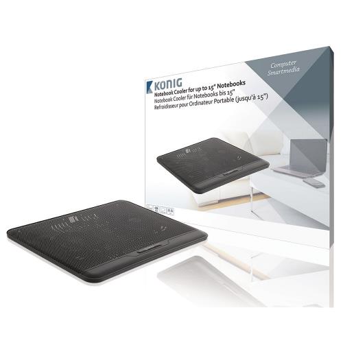 König CSNBC100BL Notebook Stand Plastic / Metal Black