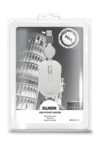 Sweex NPMI1080-01 USB-pocketmuis Pisa