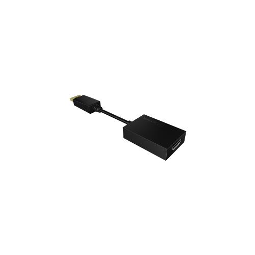 ICY BOX IB-AC543 DisplayPort Kabel DisplayPort - HDMI Female Zwart