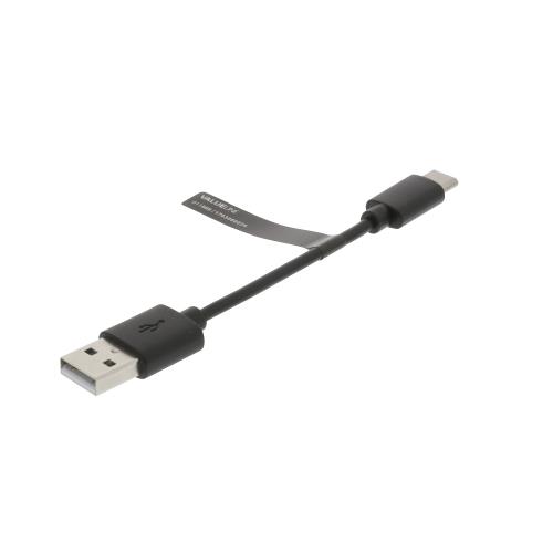 Valueline VLMP60600B0.10 USB 2.0 Kabel USB-C Male - A Male 0.10 m
