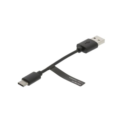 Valueline VLMP60600B0.10 USB 2.0 Kabel USB-C Male - A Male 0.10 m