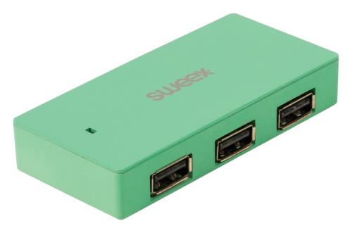 Sweex NPUS0480-06 4-poorts USB-hub New York mint