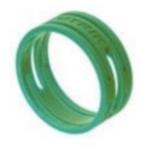 Neutrik XXR-5 Colour-coded Marking Ring Groen