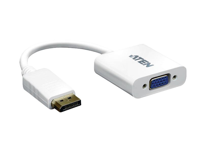 Aten VC925-AT DisplayPort Kabel DisplayPort Male - VGA Female 15-Pins 0.15 m Wit