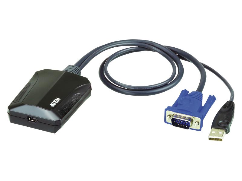 Aten CV211-AT USB 1x Mini-USB 1x USB / VGA Male