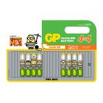 GP 03024ADHC8MINIONS Alkaline Batterij AAA-Promotional Blister
